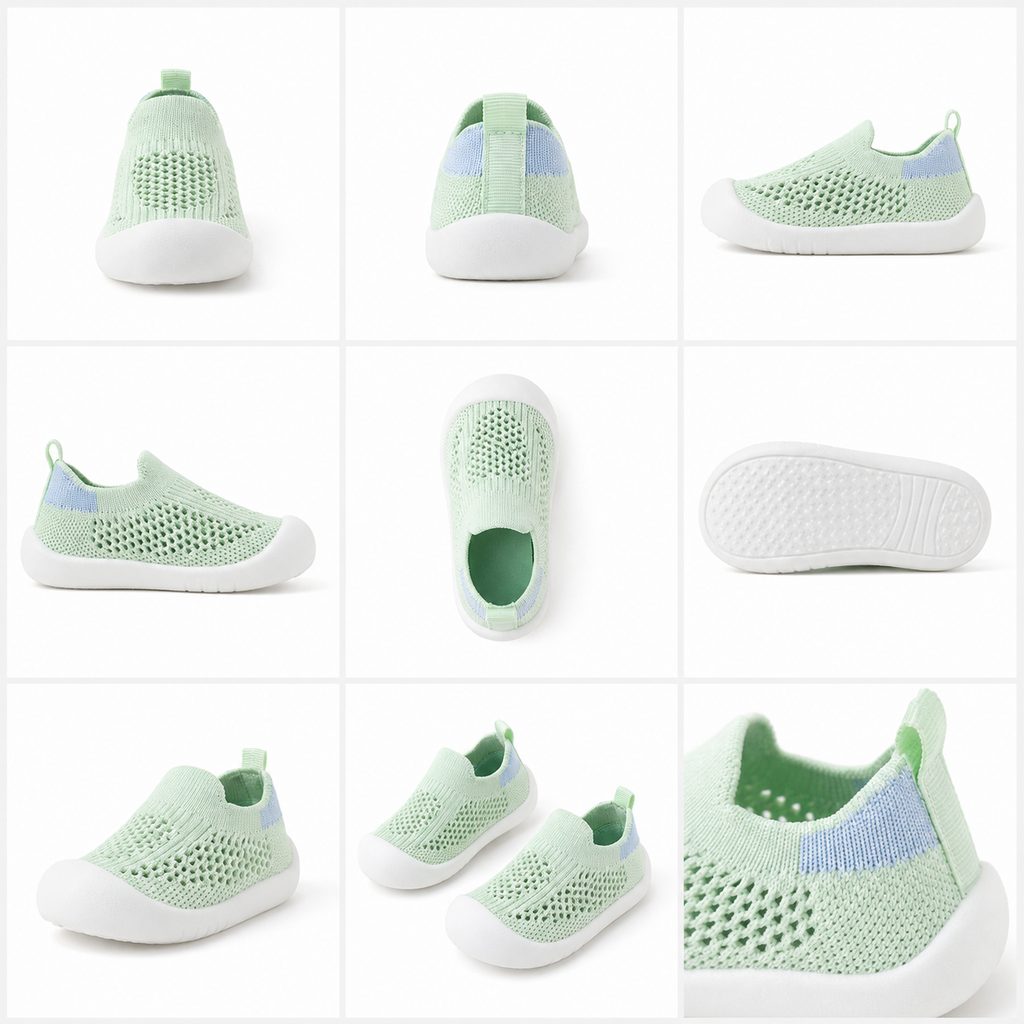 ZUUMEES Kids Go - Green Knees