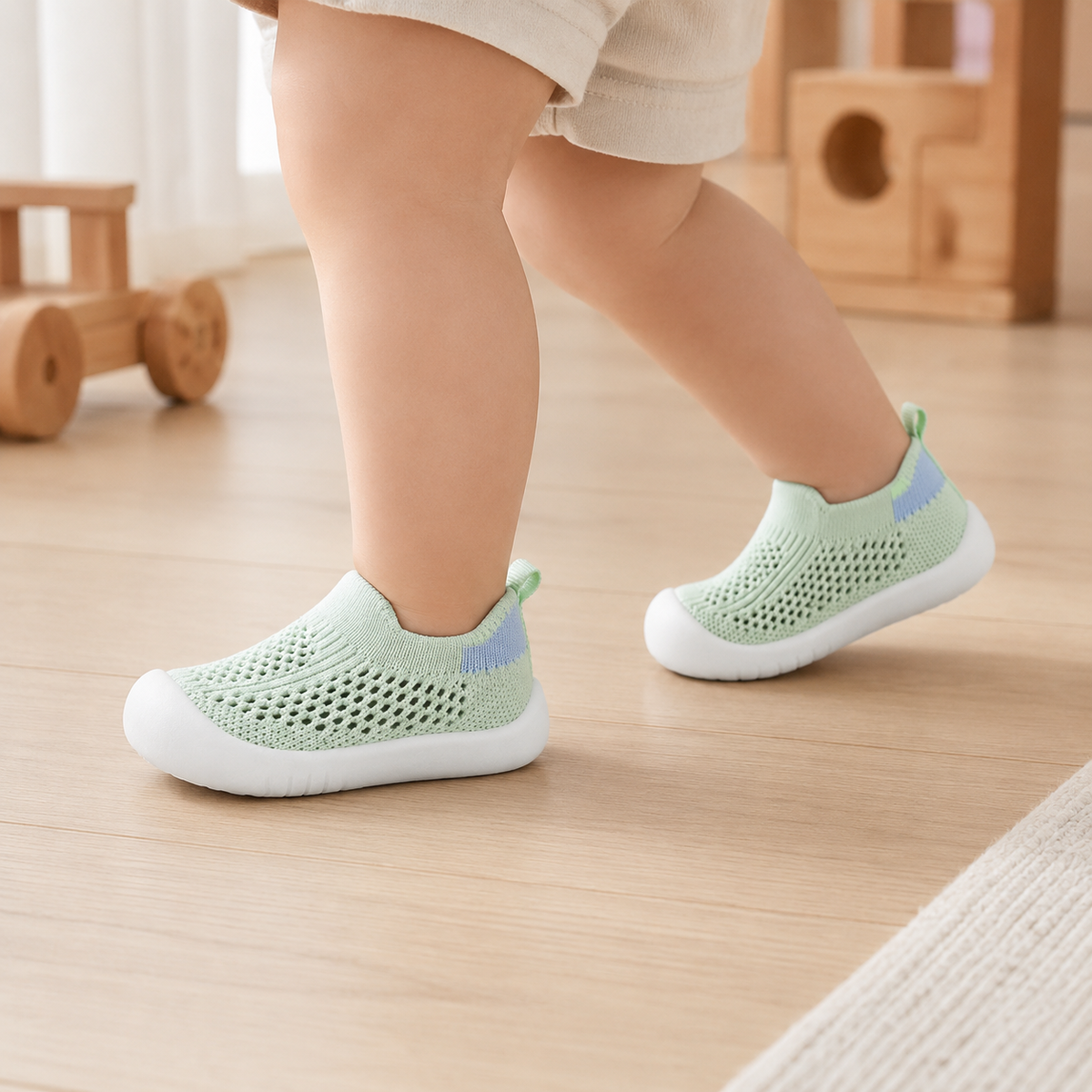ZUUMEES Kids Go - Green Knees